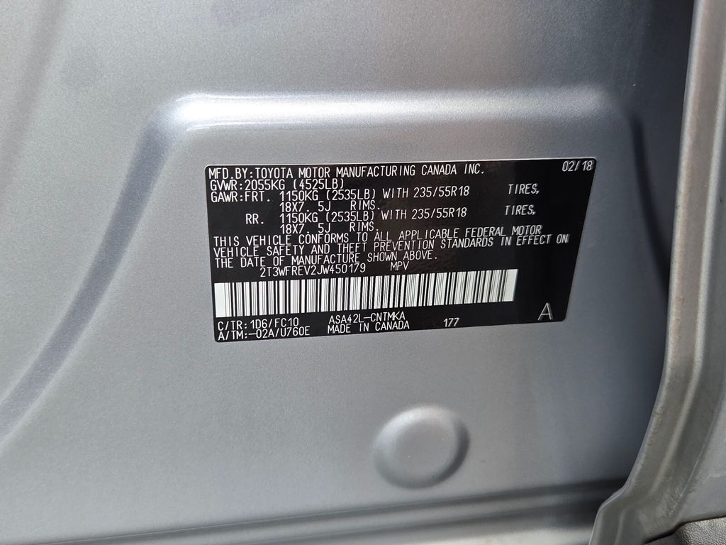 Used 2018 Toyota RAV4 SUV