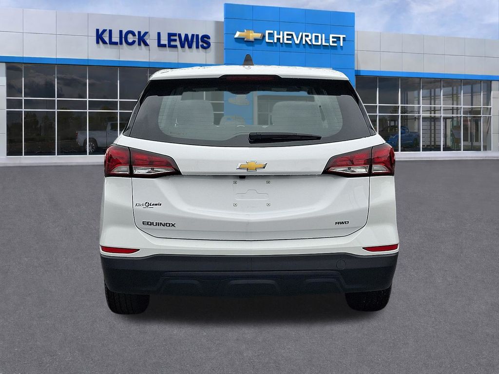 2024 Chevrolet Equinox LS White at Klick Lewis Buick Chevrolet