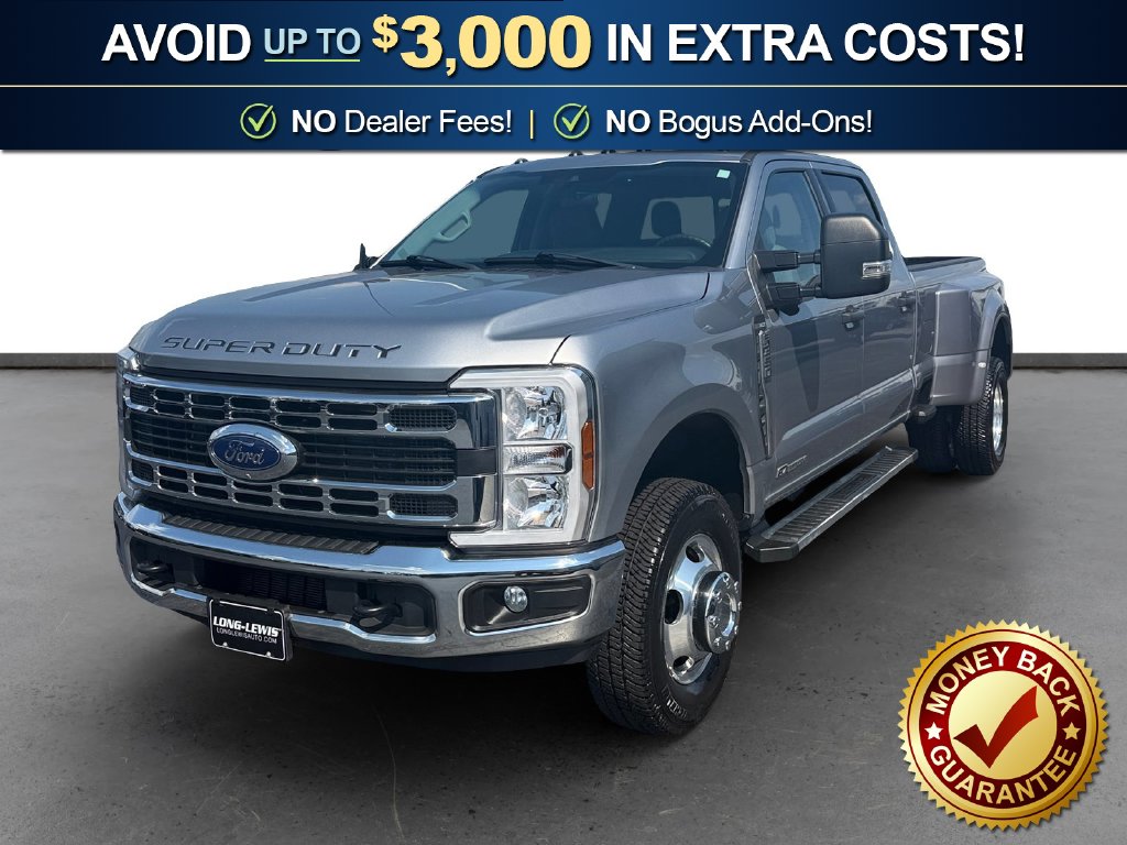 Iconic Silver Metallic 2024 Ford F-350 Super Duty Pickup Truck Four-Wheel Drive Automatic