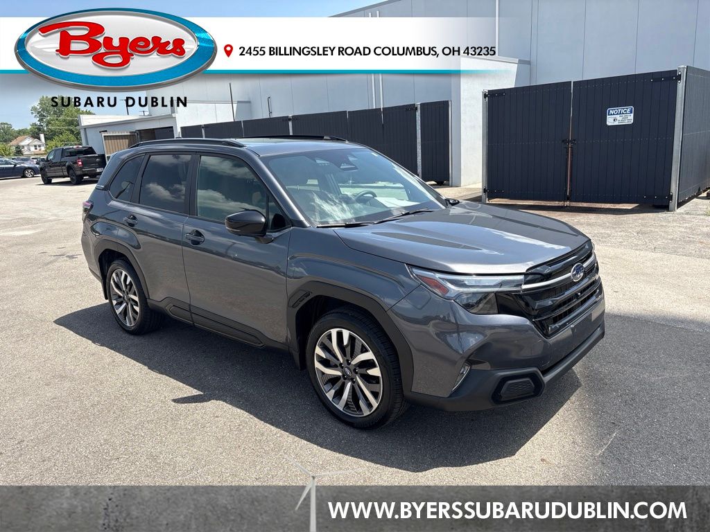 Gray Metallic 2026 Subaru Forester SUV / Crossover All-Wheel Drive Continuously Variable Transmission