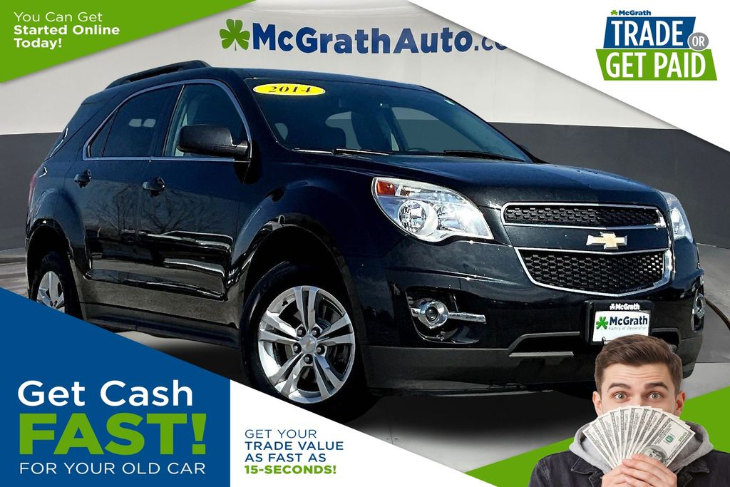 Black Granite Metallic 2014 Chevrolet Equinox 2LT FWD SUV / Crossover Front-Wheel Drive 6-Speed Automatic Overdrive