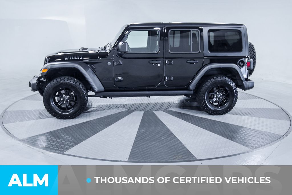 Used 2025 Black Jeep Willys image 4