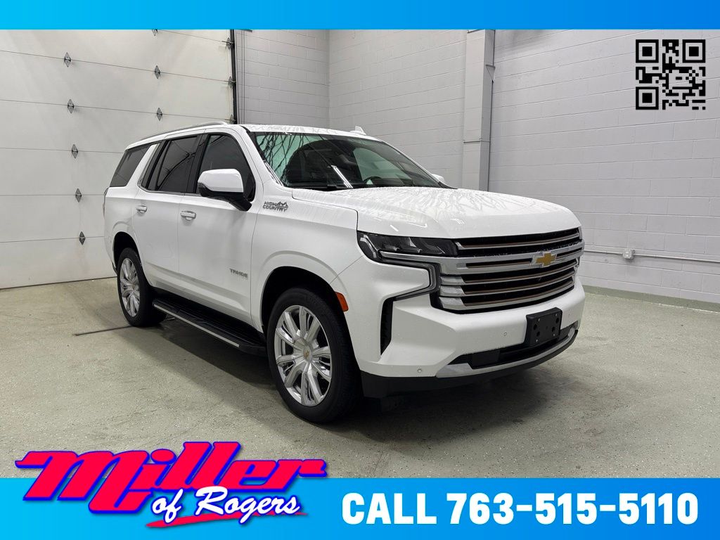 Summit White 2023 Chevrolet Tahoe High Country 4WD SUV / Crossover Four-Wheel Drive 