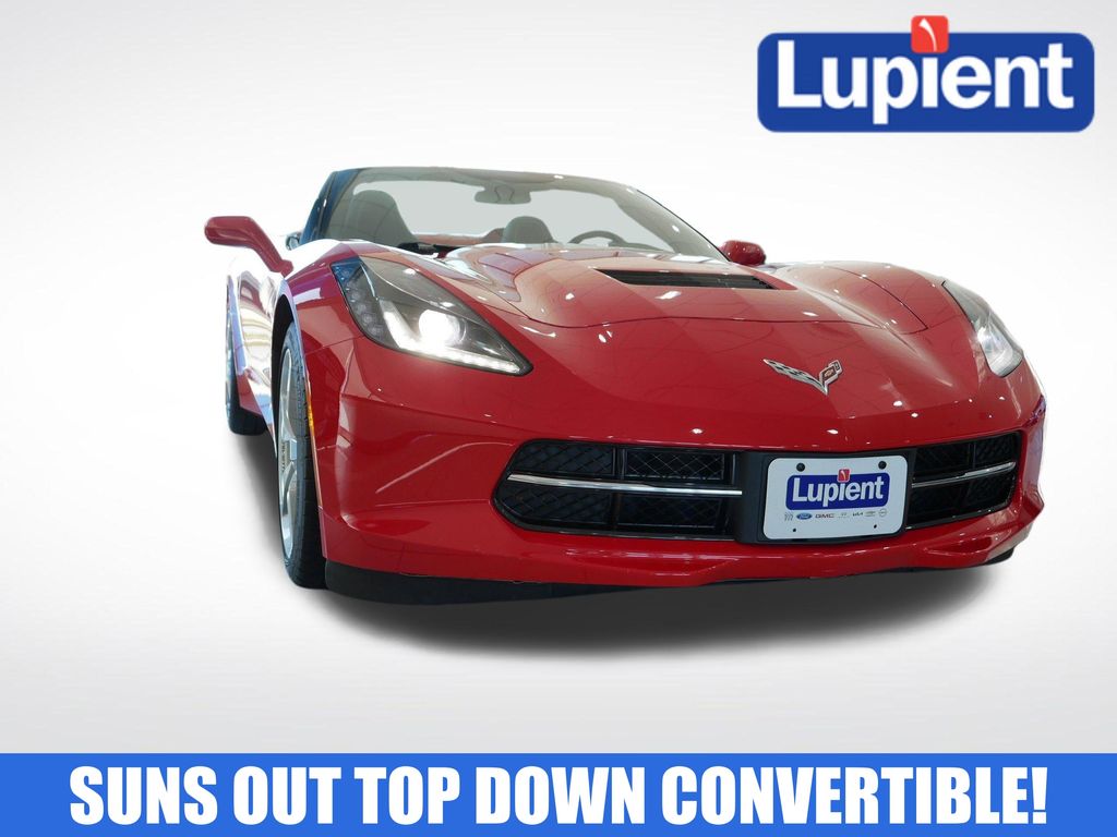 Torch Red 2014 Chevrolet Corvette Stingray 2LT Convertible RWD Convertible Rear-Wheel Drive 6-Speed Automatic