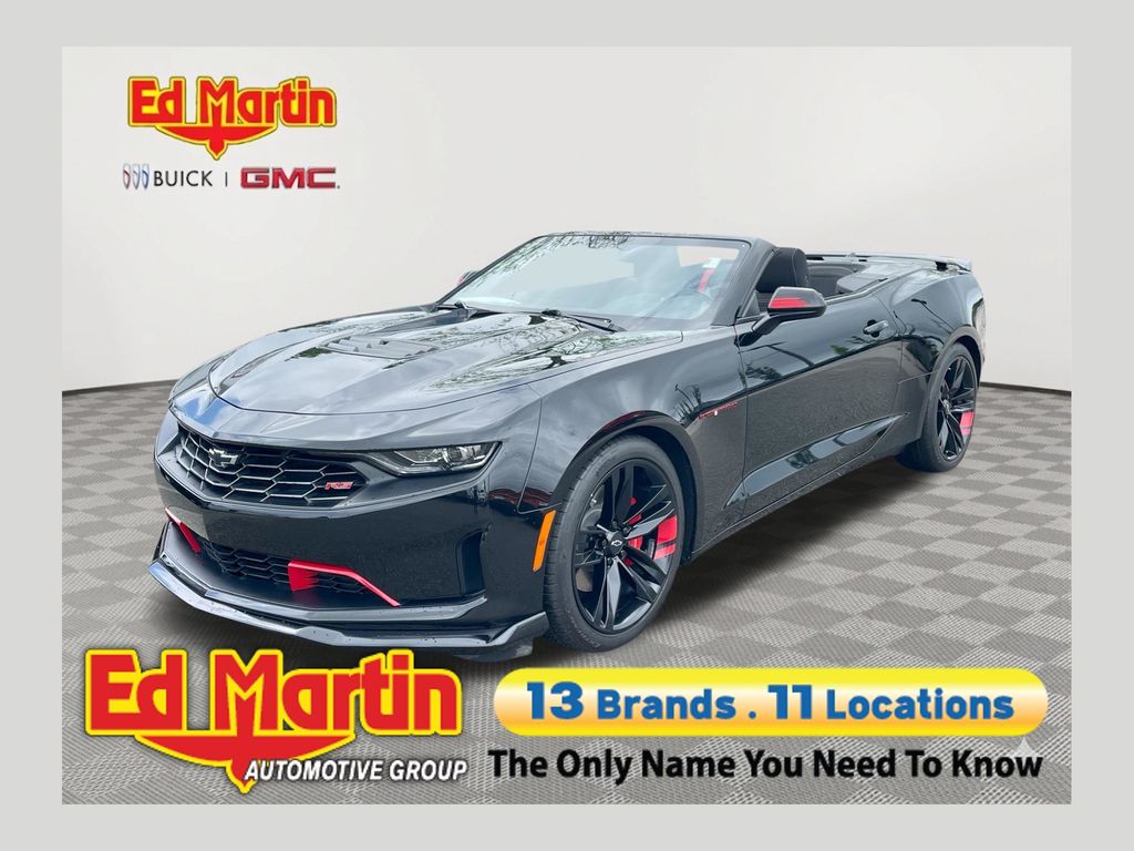 Black 2023 Chevrolet Camaro LT1 Convertible RWD Convertible Rear-Wheel Drive Automatic