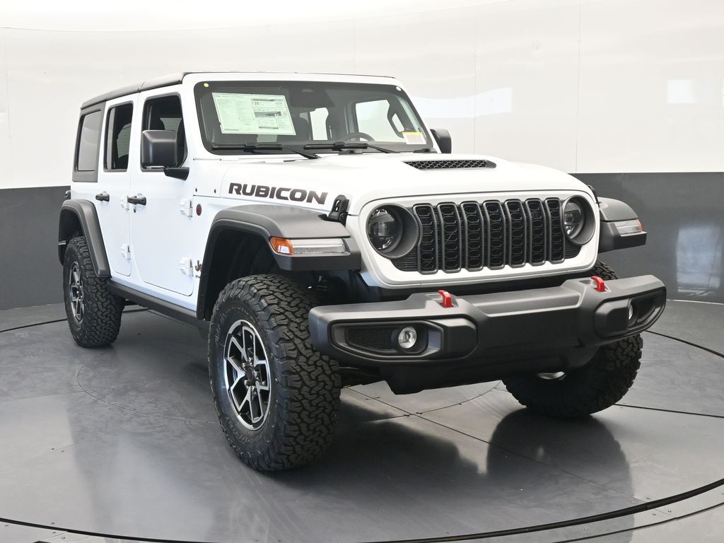 New 2026 Bright White Clearcoat Jeep Rubicon image 9