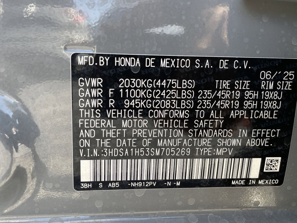 new 2025 Acura ADX car, priced at $39,950