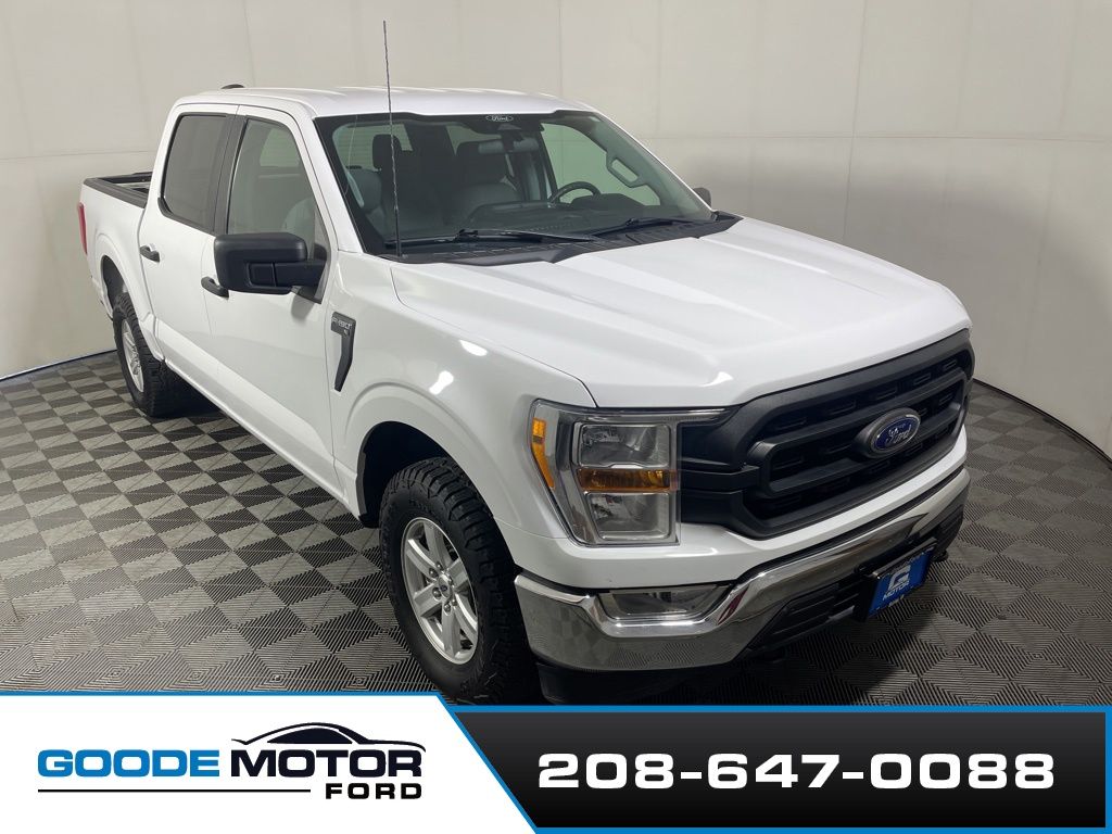 Oxford White 2022 Ford F-150 Pickup Truck Four-Wheel Drive Automatic