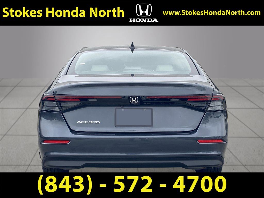 2026 Honda Accord LX Gray at Stokes Honda North
