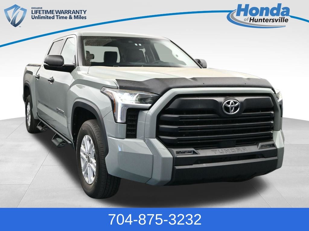Lunar Rock 2024 Toyota Tundra SR5 CrewMax Cab RWD Pickup Truck 4X2 Automatic