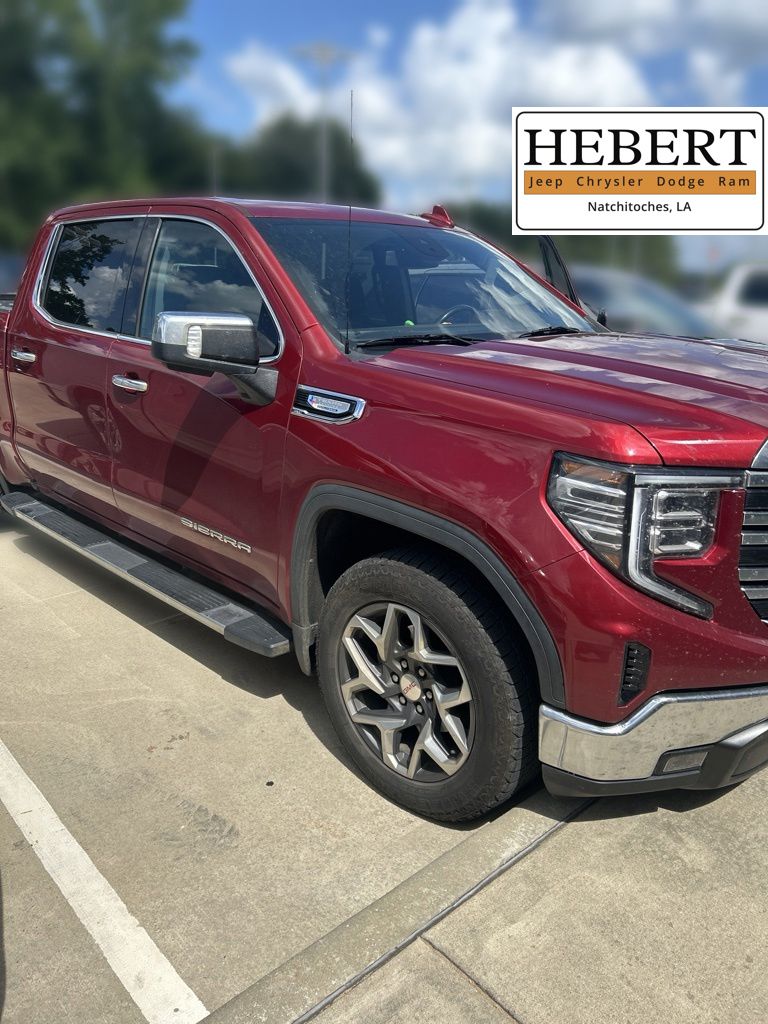 Cayenne Red 2022 GMC Sierra 1500 Pickup Truck Four-Wheel Drive Automatic