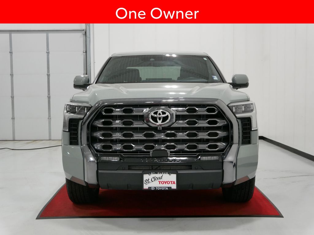Used 2025 Toyota Tundra Platinum with VIN 5TFNC5DB5SX096644 for sale in Waite Park, Minnesota
