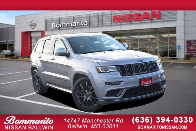 Billet Silver Metallic Clearcoat 2021 Jeep Grand Cherokee High Altitude 4WD SUV / Crossover Four-Wheel Drive 8-Speed Automatic