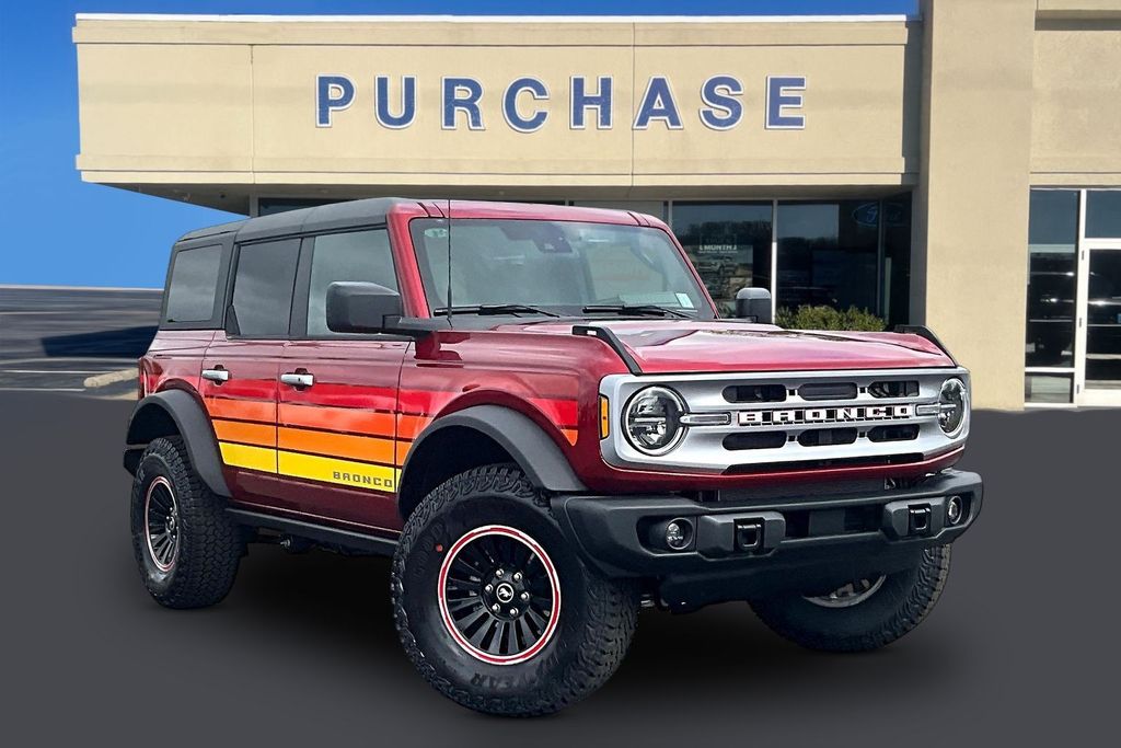 Ruby Red Metallic Tinted Clearcoat 2026 Ford Bronco Big Bend 4-Door 4WD SUV / Crossover Four-Wheel Drive