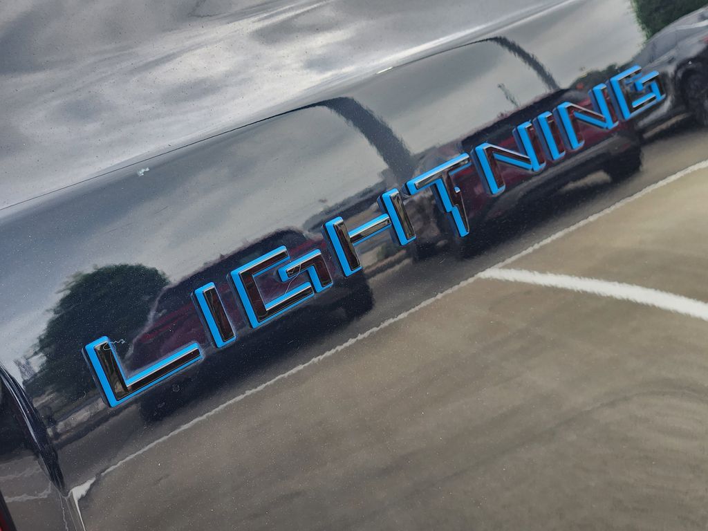2023 Ford F-150 Lightning Platinum Blue at Cook Ford