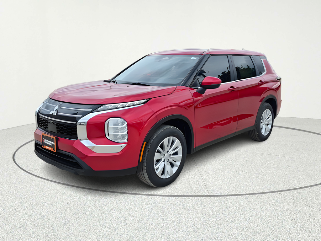 2026 Mitsubishi Outlander ES Red at North Houston Mitsubishi