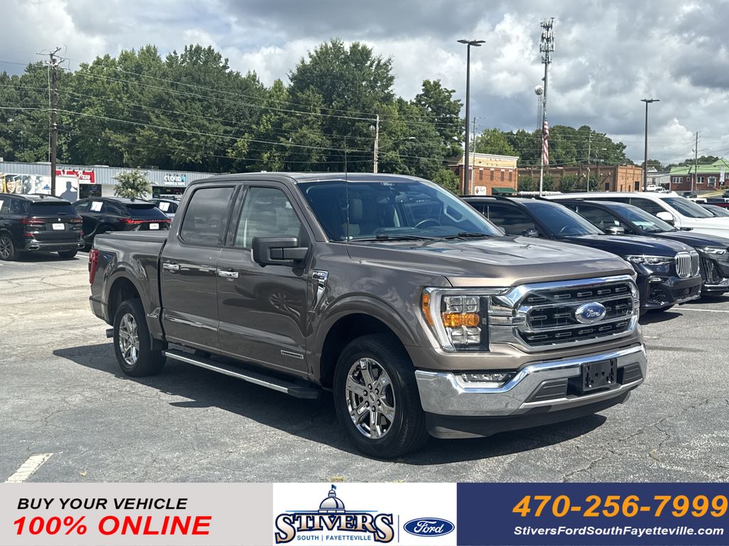 Stone Gray Metallic 2021 Ford F-150 Pickup Truck 4X2 Automatic