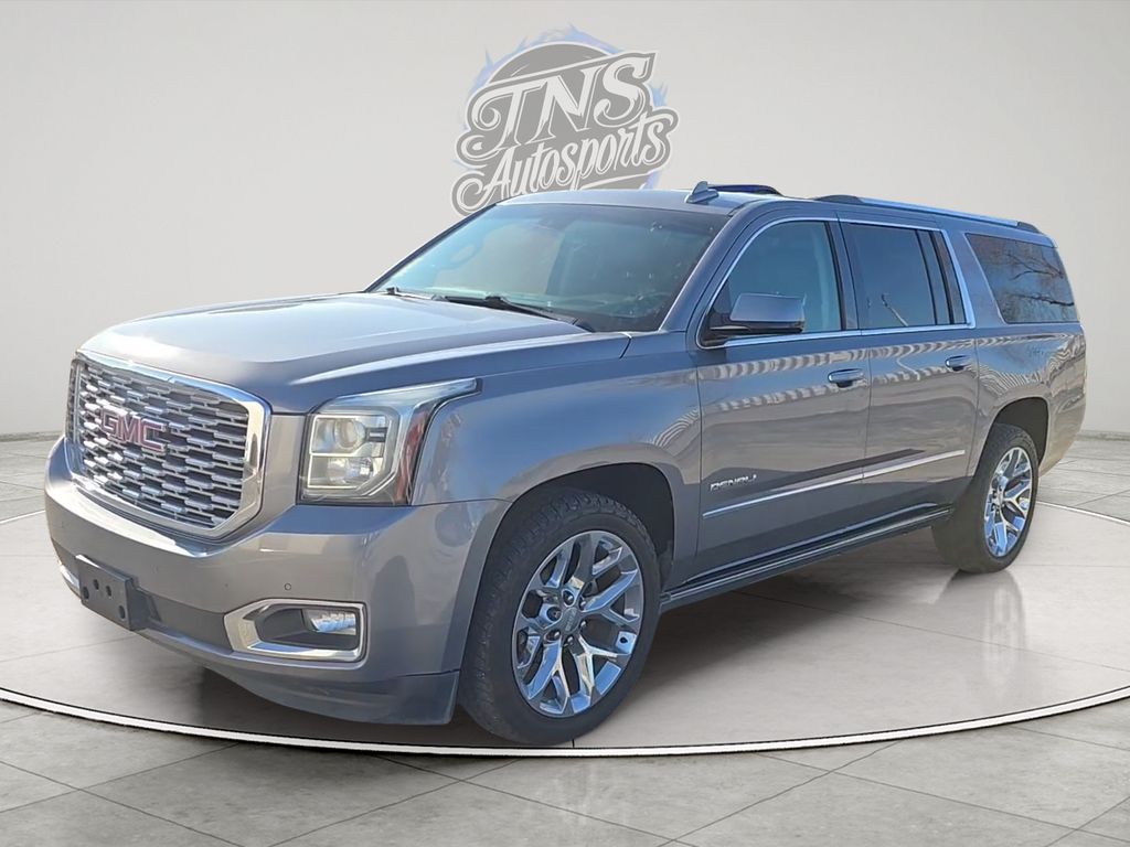 Gray (Satin Steel Metallic) 2019 GMC Yukon XL Denali RWD SUV / Crossover 4X2