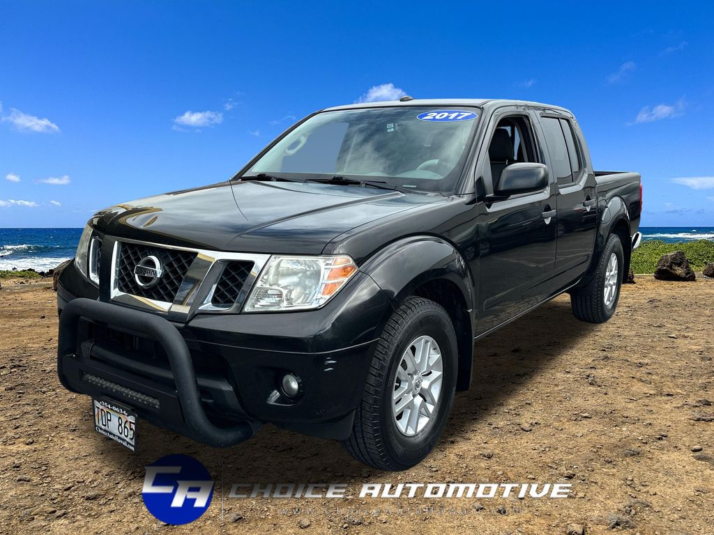 Gray (Magnetic Black) 2017 Nissan Frontier Pickup Truck 4X2 5-Speed Automatic Overdrive