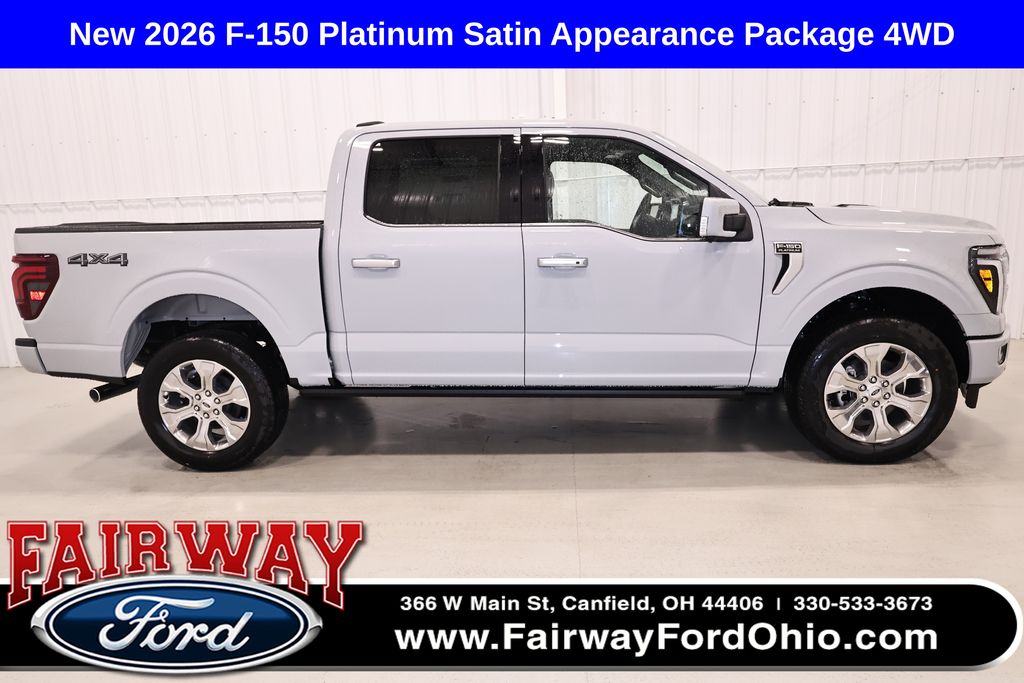 Avalanche 2026 Ford F-150 Platinum SuperCrew 4WD Pickup Truck Four-Wheel Drive Automatic