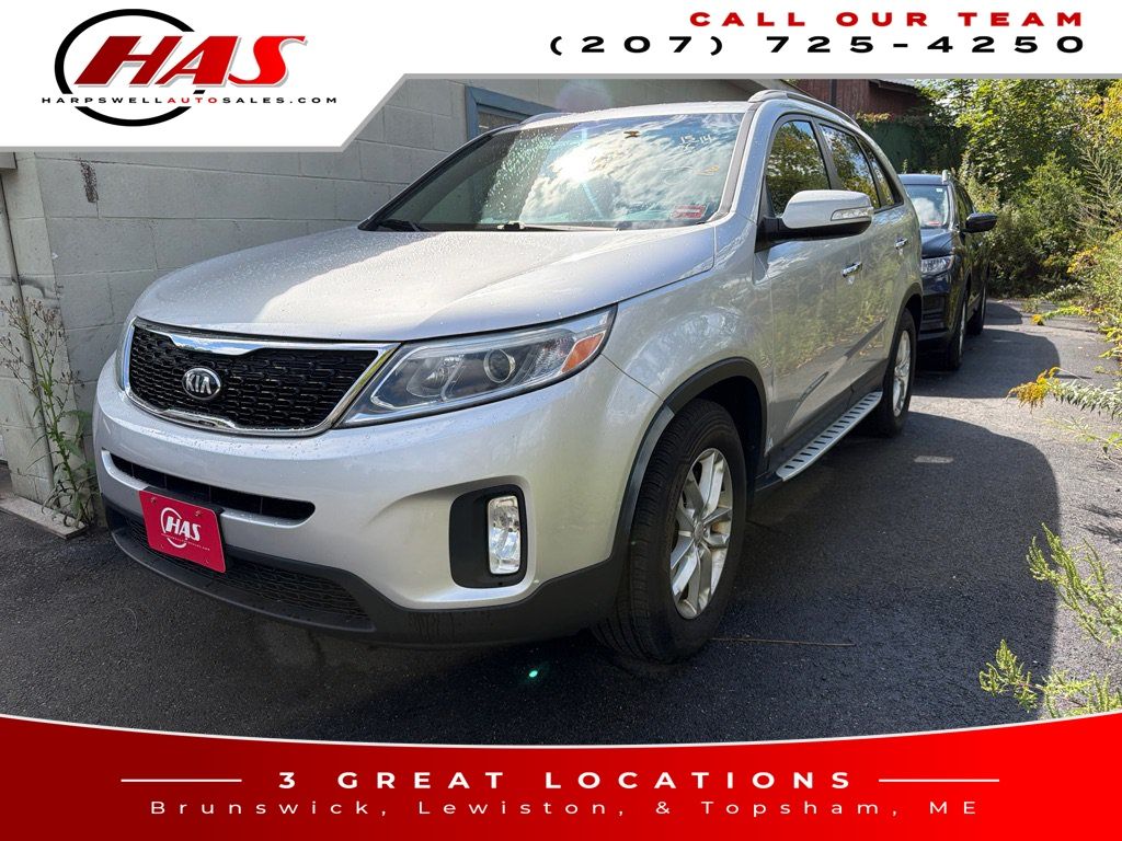 Bright Silver 2015 Kia Sorento SUV / Crossover Front-Wheel Drive 6-Speed Automatic
