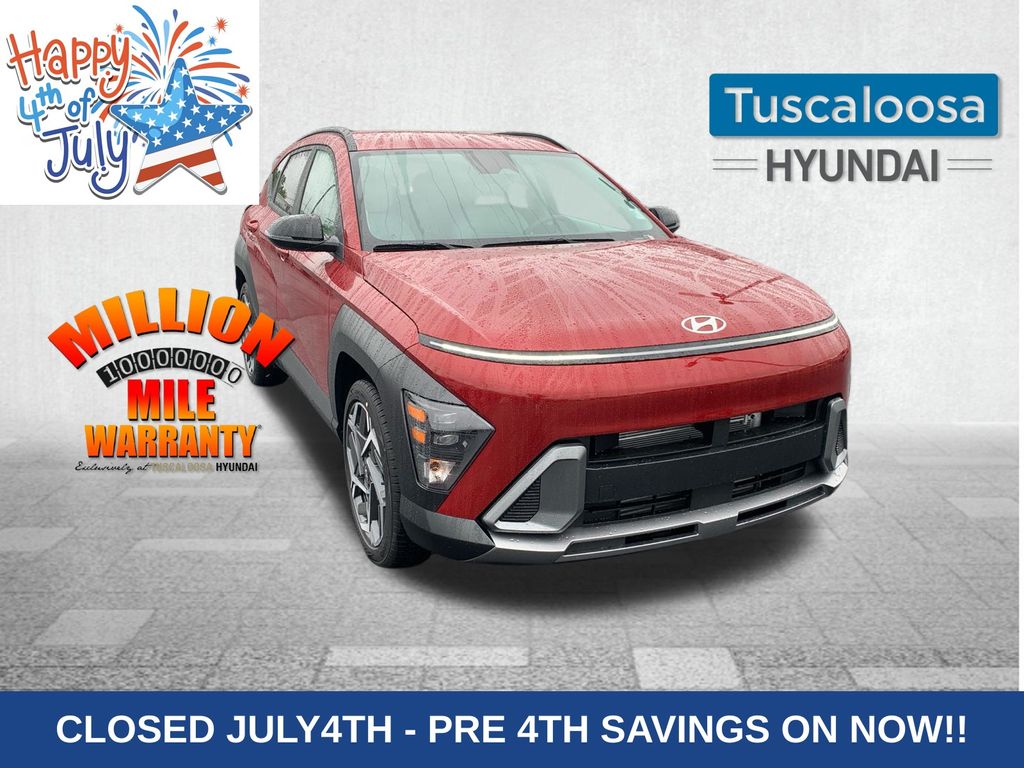 Ultimate Red Metallic 2026 Hyundai Kona SUV / Crossover Front-Wheel Drive 8-Speed Automatic