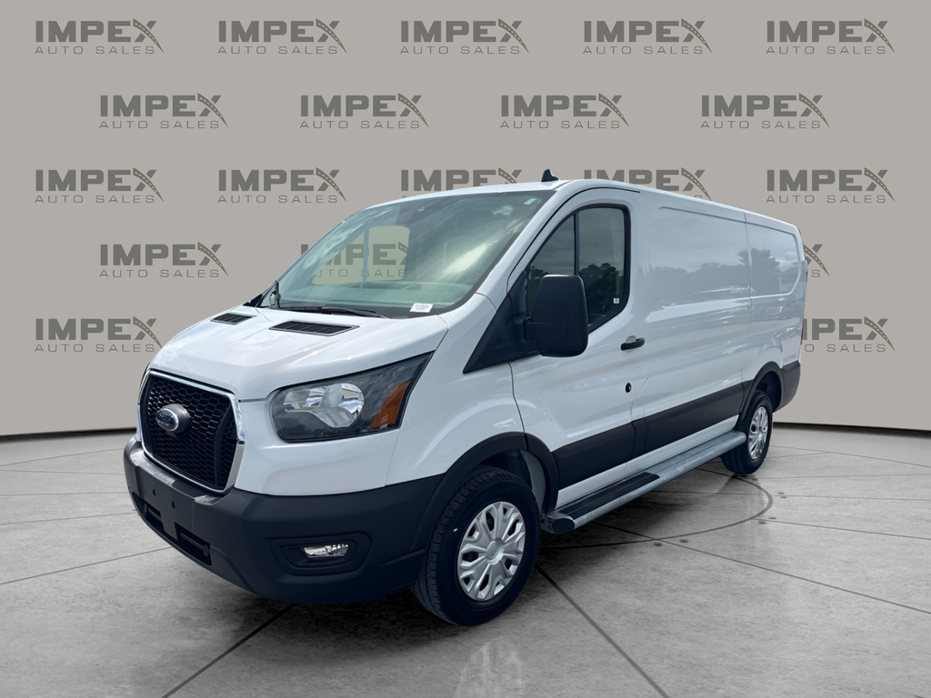 Oxford White 2025 Ford Transit Cargo Van Rear-Wheel Drive