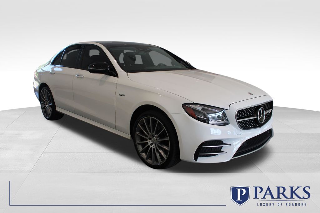 Polar White 2020 Mercedes-Benz E-Class Sedan All-Wheel Drive 9-Speed Automatic