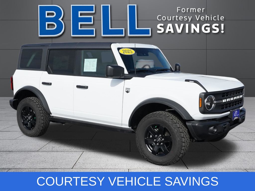 Oxford White 2025 Ford Bronco SUV / Crossover Four-Wheel Drive Automatic
