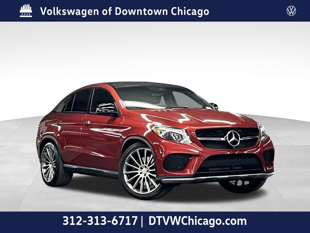 designo Cardinal Red Metallic 2016 Mercedes-Benz GLE AMG GLE 450 4MATIC SUV / Crossover All-Wheel Drive 9-Speed Automatic