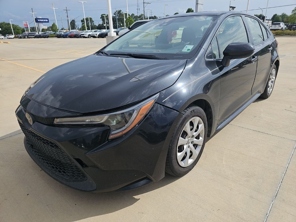 Used 2021 Black Toyota LE image 3
