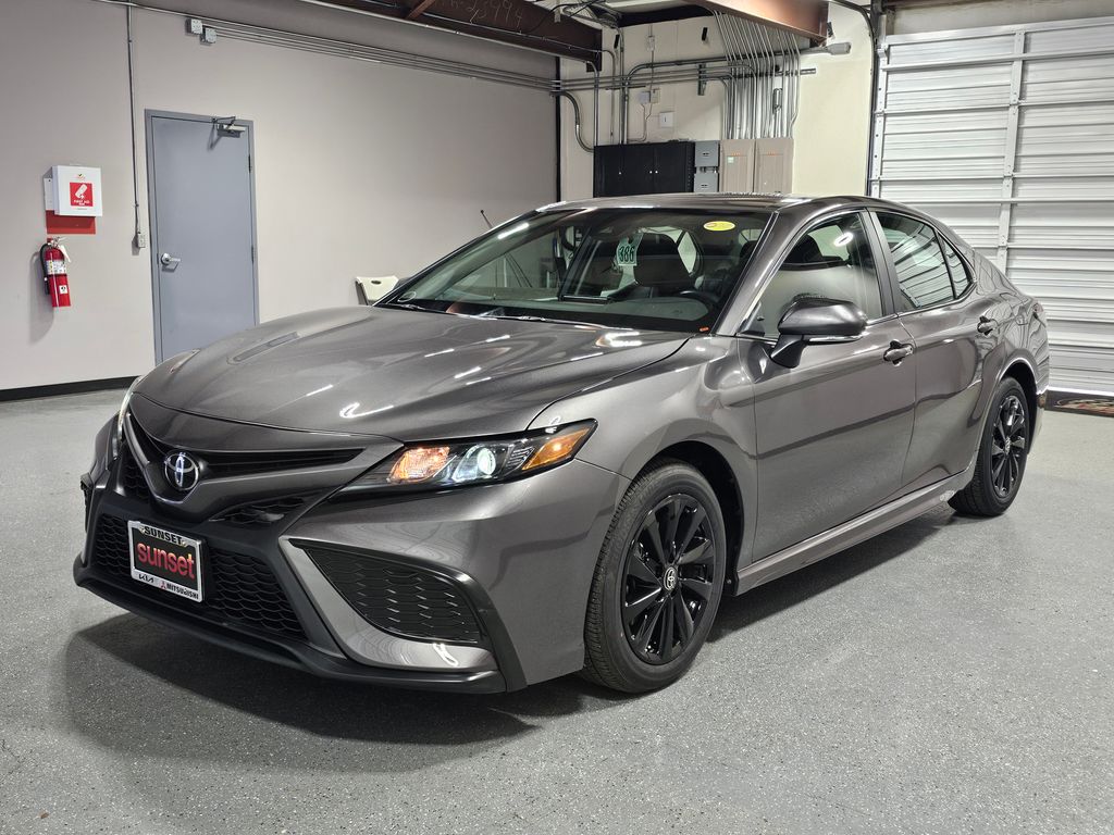 Used 2024 Gray Toyota SE image 3