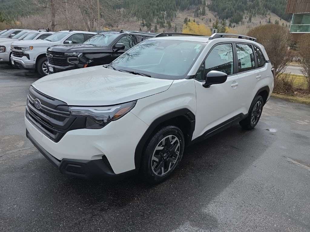 Crystal White Pearl 2026 Subaru Forester SUV / Crossover All-Wheel Drive Continuously Variable Transmission