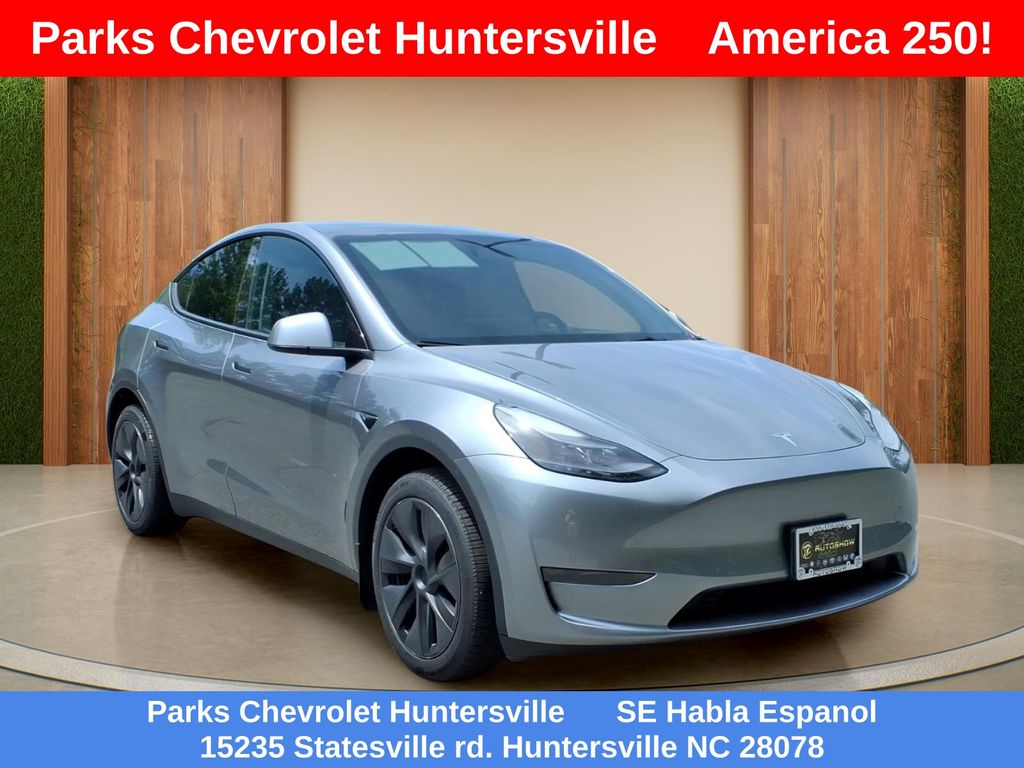 Gray 2024 Tesla Model Y SUV / Crossover All-Wheel Drive 1-Speed Automatic