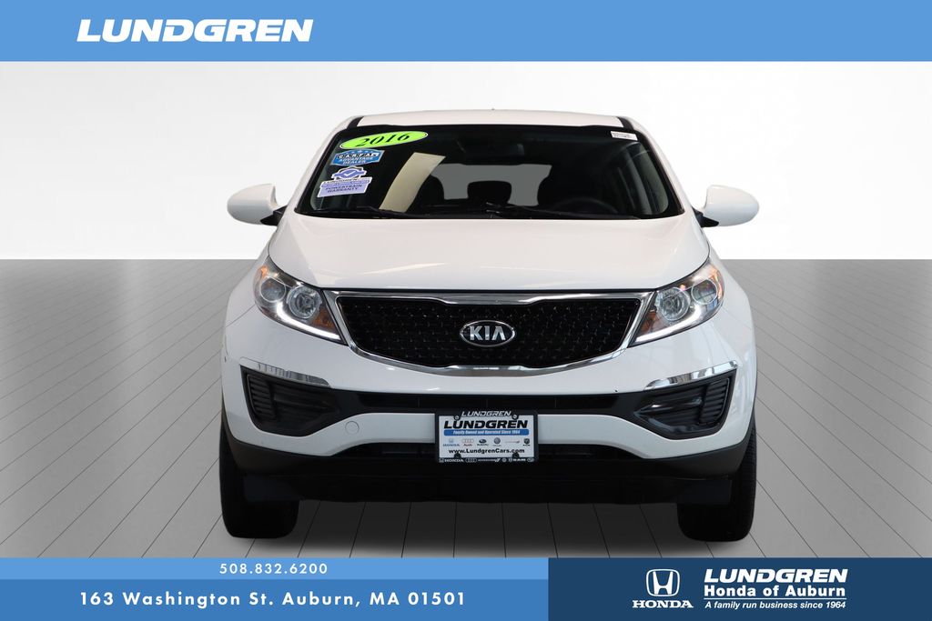Used 2016 Kia Sportage LX with VIN KNDPBCACXG7877230 for sale in Auburn, MA