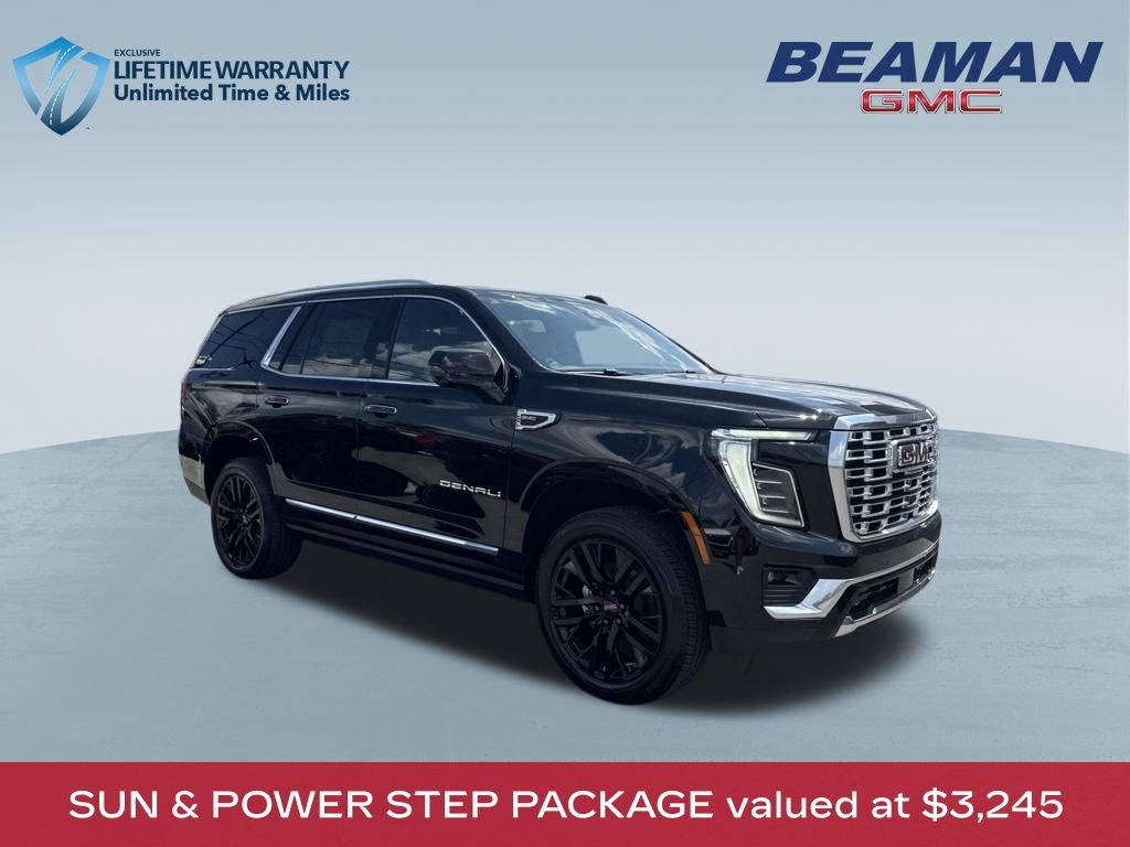 Onyx Black 2026 GMC Yukon SUV / Crossover Four-Wheel Drive