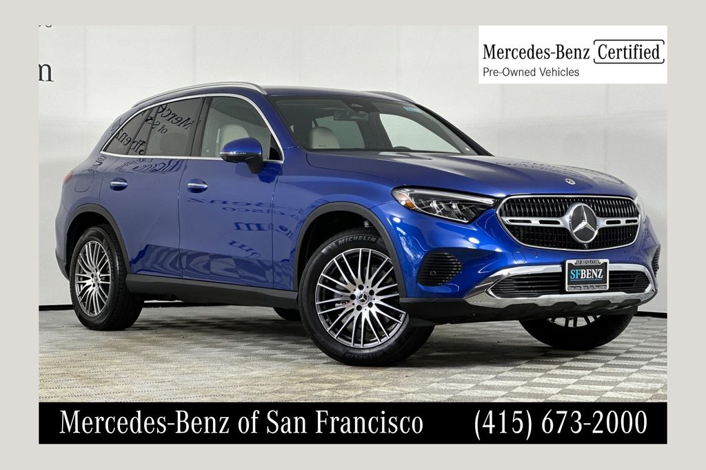 Starling Blue Metallic 2025 Mercedes-Benz GLC SUV / Crossover All-Wheel Drive 9-Speed Automatic