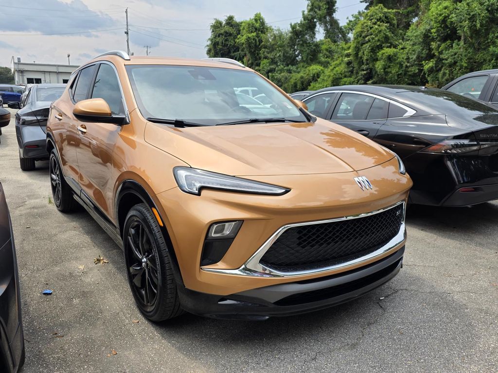 Red (Copper Ice Metallic) 2024 Buick Encore GX SUV / Crossover Front-Wheel Drive Continuously Variable Transmission