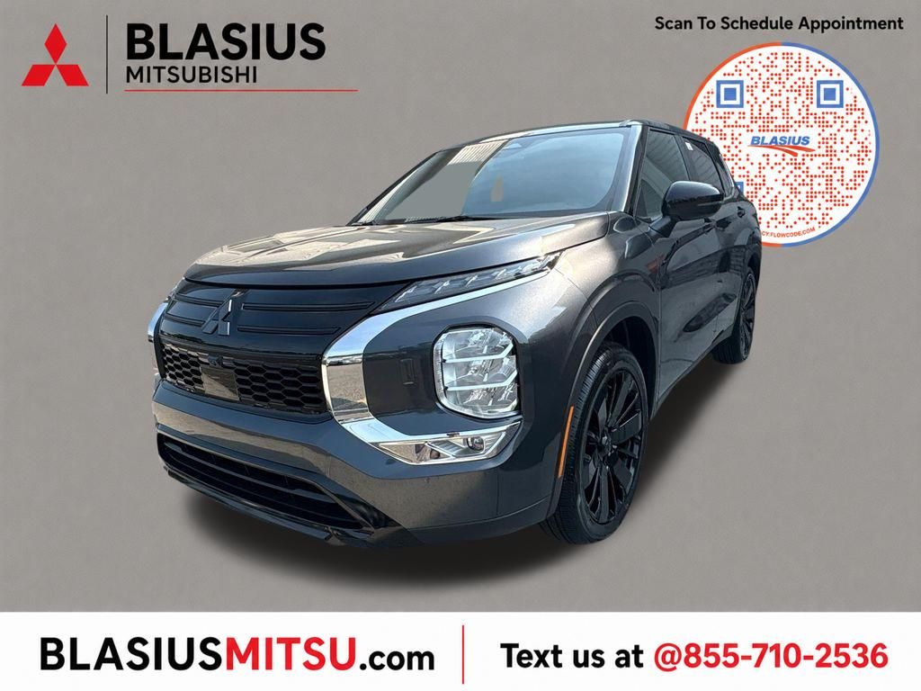 Graphite Gray 2026 Mitsubishi Outlander SUV / Crossover Front-Wheel Drive Continuously Variable Transmission