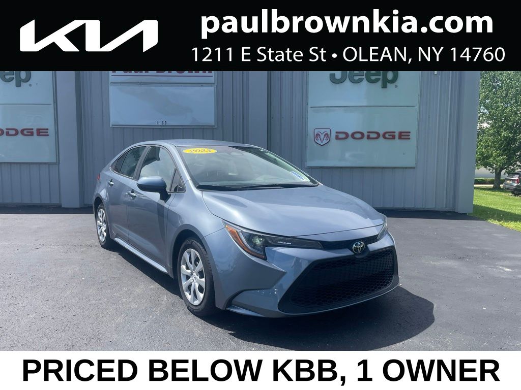 Celestite 2023 Toyota Corolla Sedan Front-Wheel Drive Continuously Variable Transmission