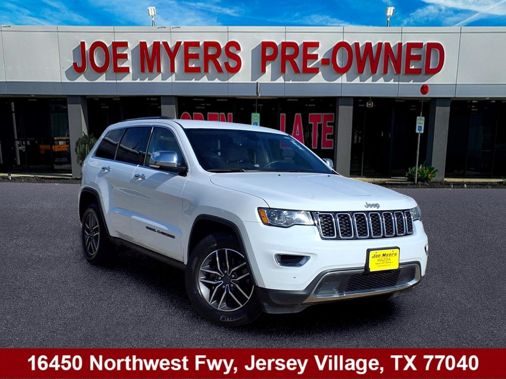 2019 Jeep Grand Cherokee Limited White/off-white at Martin Chrysler Dodge Jeep Ram