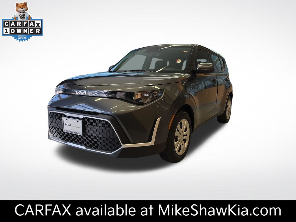 Gravity Gray 2024 Kia Soul SUV / Crossover Front-Wheel Drive Continuously Variable Transmission