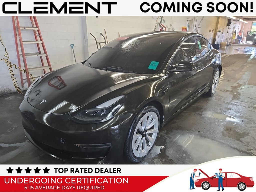 Green 2023 Tesla Model 3 Sedan Rear-Wheel Drive 1-Speed Automatic