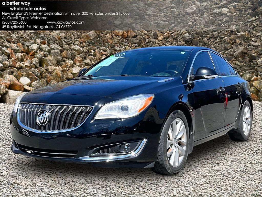 Black Onyx 2014 Buick Regal Premium II Sedan FWD Sedan Front-Wheel Drive 6-Speed Automatic