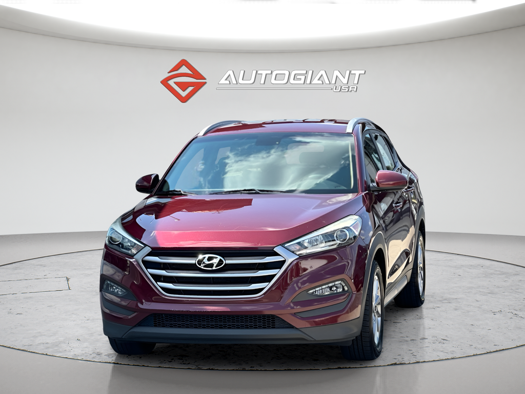 Red (Ruby Wine) 2018 Hyundai Tucson SUV / Crossover All-Wheel Drive 6-Speed Automatic