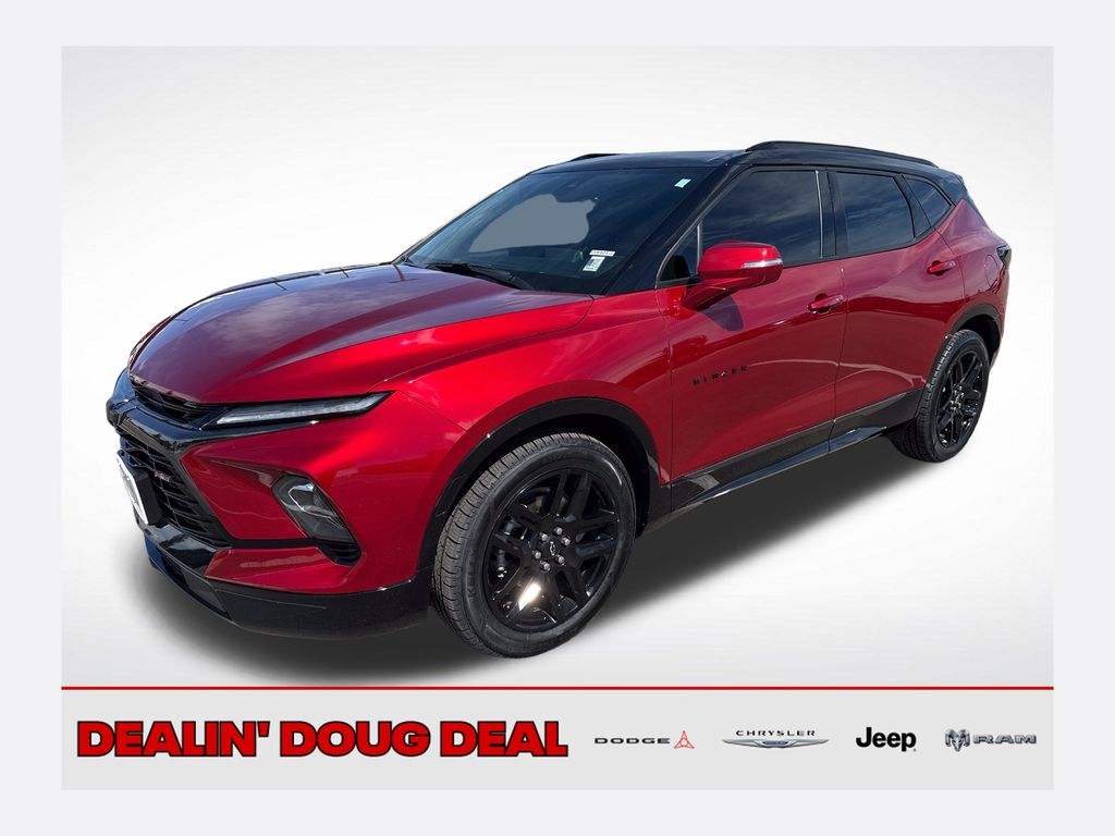 Radiant Red Tintcoat 2023 Chevrolet Blazer SUV / Crossover All-Wheel Drive 9-Speed Automatic Overdrive