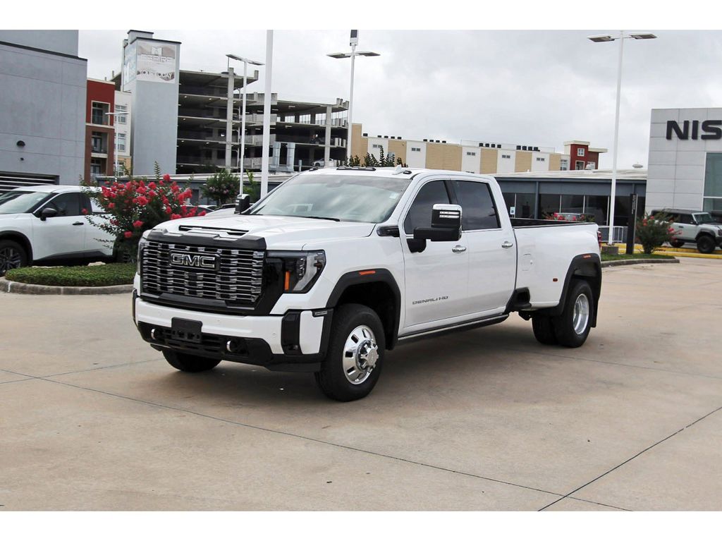 2025 GMC Sierra 3500HD Denali Ultimate White at Big Star Buick GMC