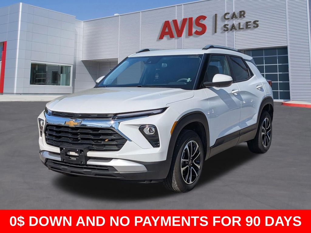 Summit White 2025 Chevrolet Trailblazer LT AWD SUV / Crossover Four-Wheel Drive 9-Speed Automatic