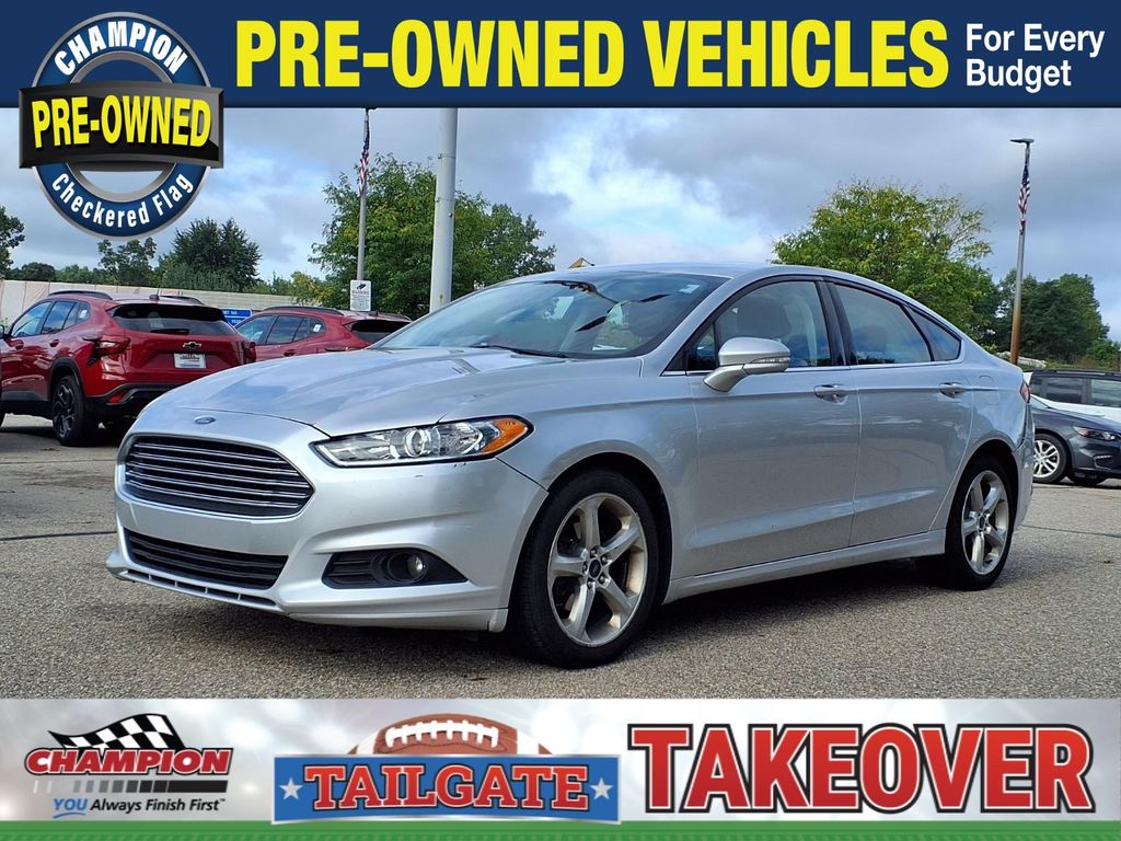 Ingot Silver 2016 Ford Fusion Sedan All-Wheel Drive 6-Speed Automatic
