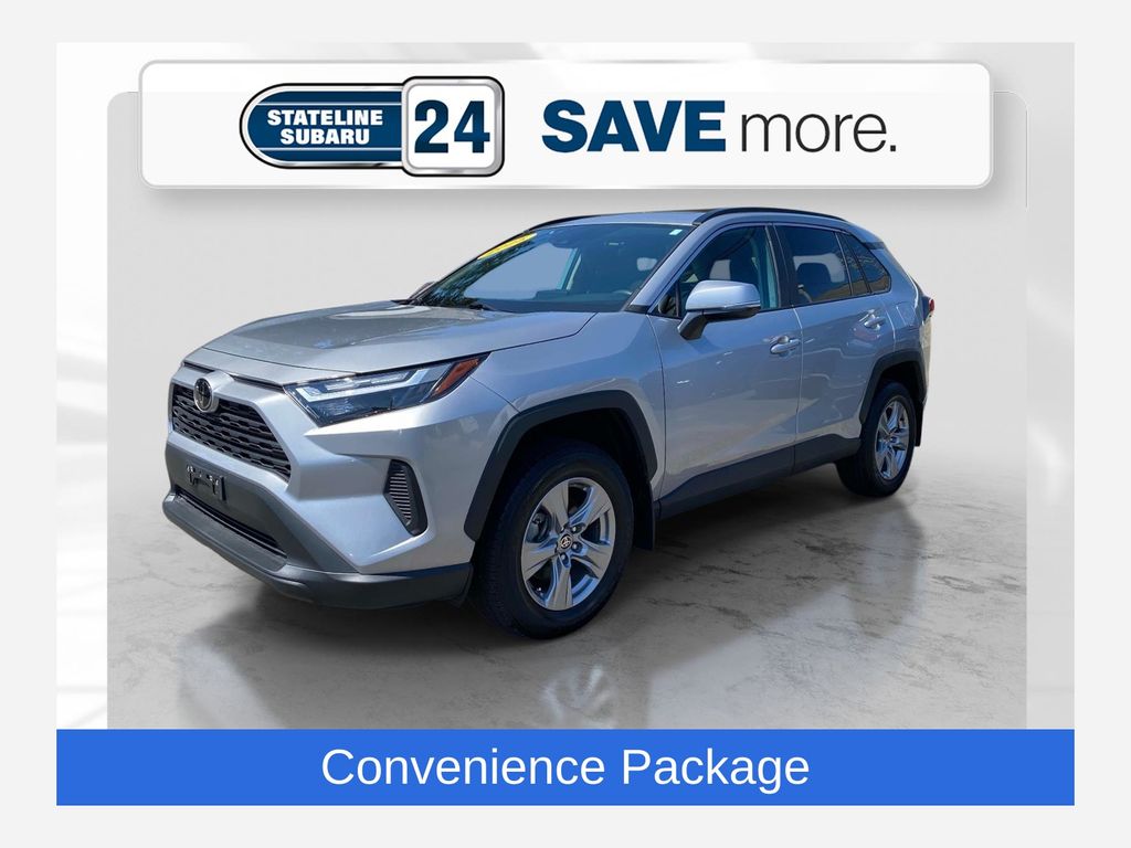 Silver Sky Metallic 2025 Toyota RAV4 SUV / Crossover All-Wheel Drive 8-Speed Automatic